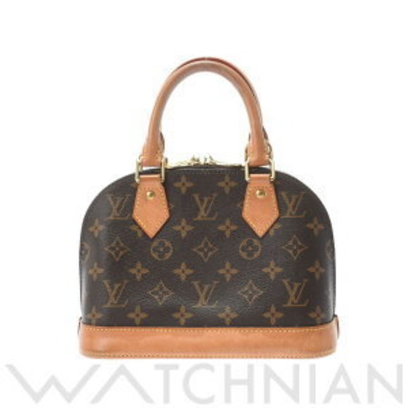 Louis Vuitton Monogram Alma Brown Canvas Handbag - Picture 1 of 9